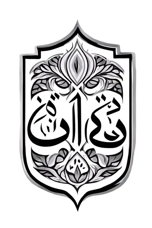 Arabic Family Emblem