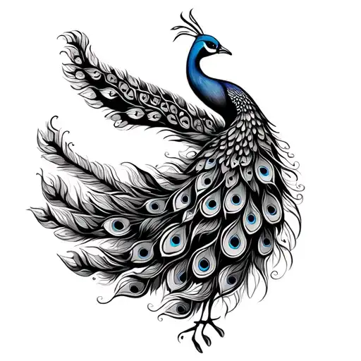 Peacock Armband