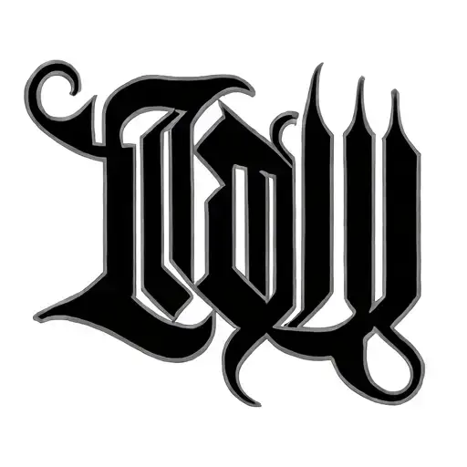 Two Word Ambigram Generator