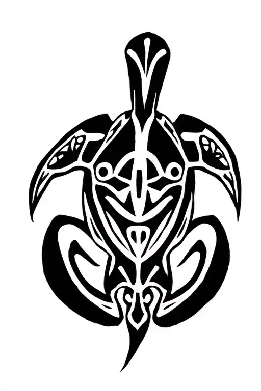 Tribal Taino Turtle