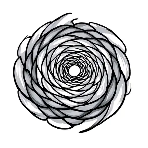 Spiral With A Single Line