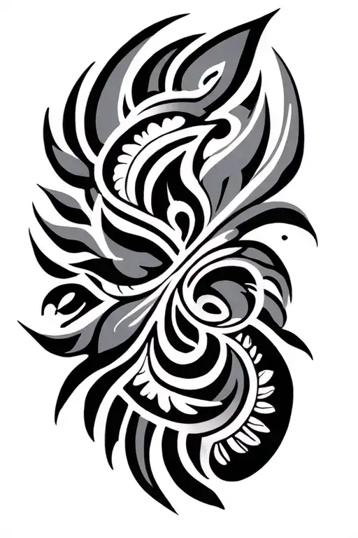 Large Tribal Patterns