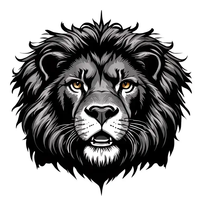 Boxer Lion Surrounded