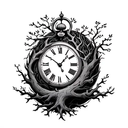 Clock And Tree