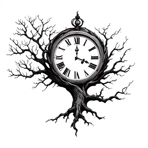 Clock And Tree