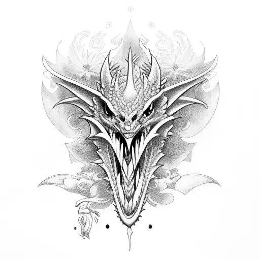 Dragon Con Flores De Cerezo