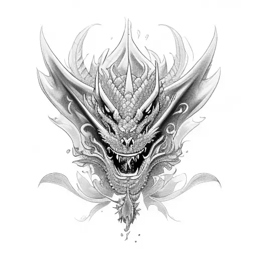 Dragon Con Flores De Cerezo