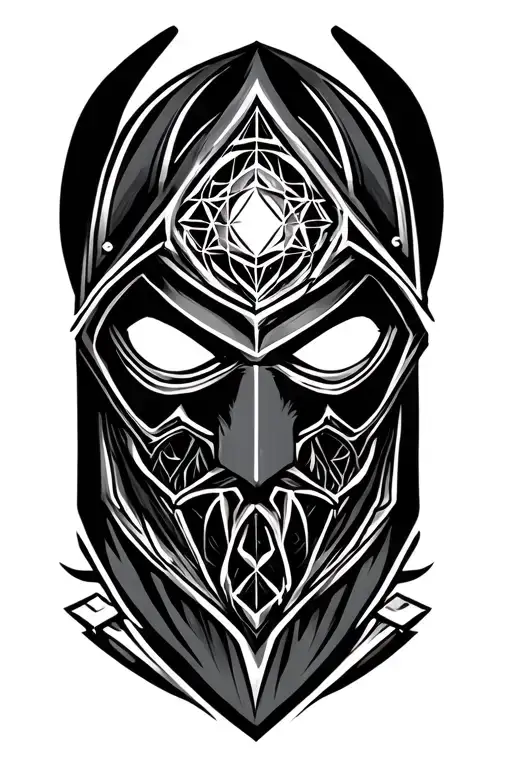Sacred Geometry And Dr Doom Mask
