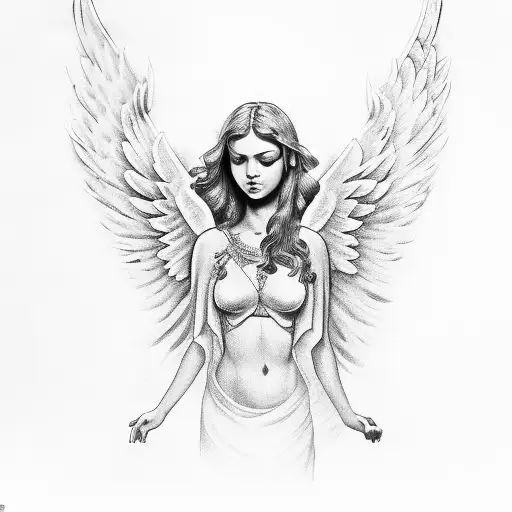 Greek Angel With Wings