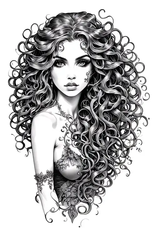 Medusa Pinup Girl