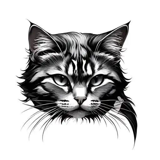 I Want To Symbolize The Female Nature With The Image Of A Cat