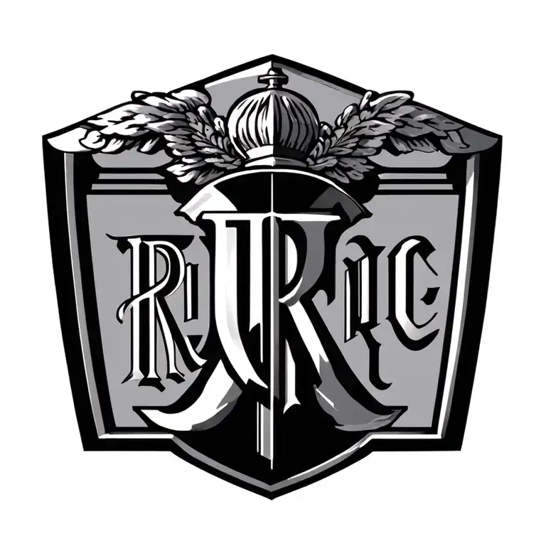 Rolls Royce Logo Tattoo Design Inspired