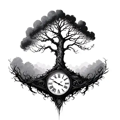 Tree And Clock
