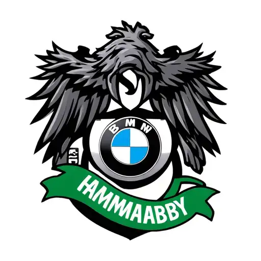 Hammarby Football Team Logo With Bmw E46
