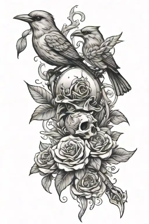 Granet And Dagger And Bird