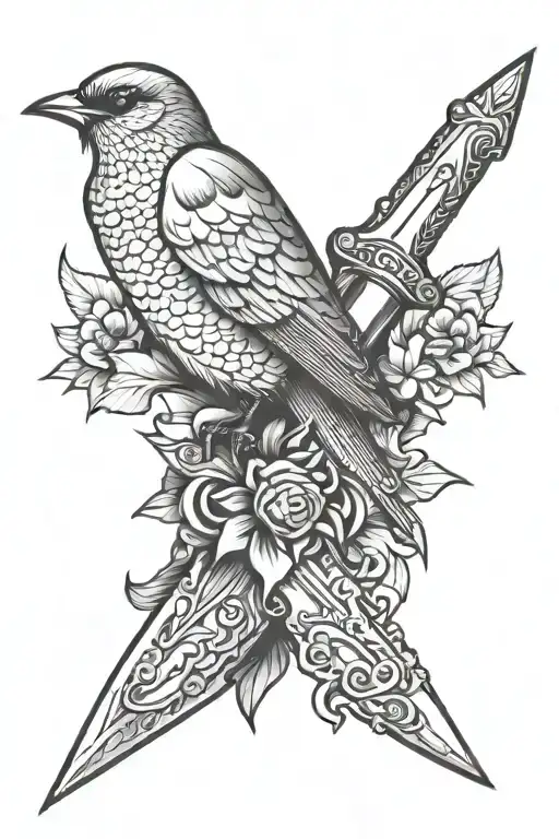 Dagger And Granet And Bird