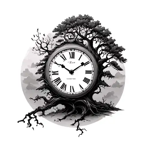 Clock And Tree