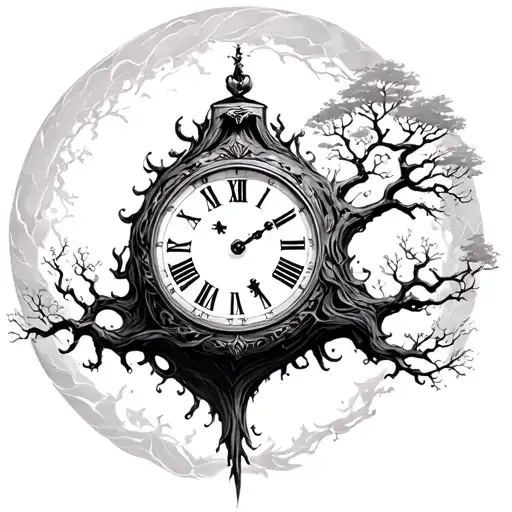 Clock And Tree