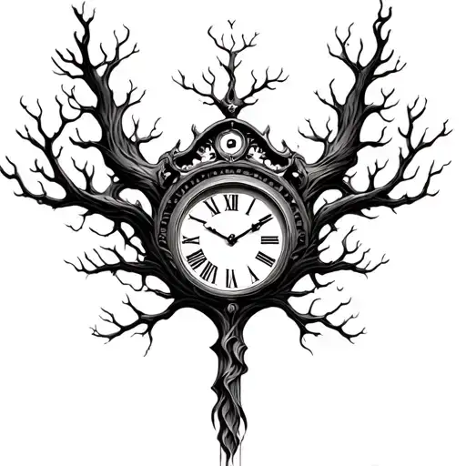 Clock And Tree