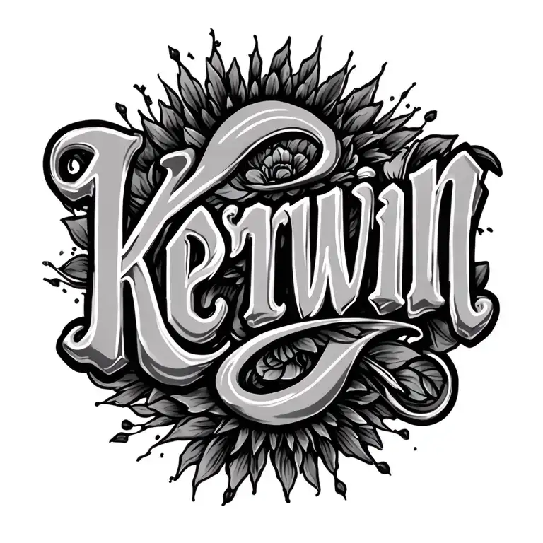 Word 'Kerwin' Written