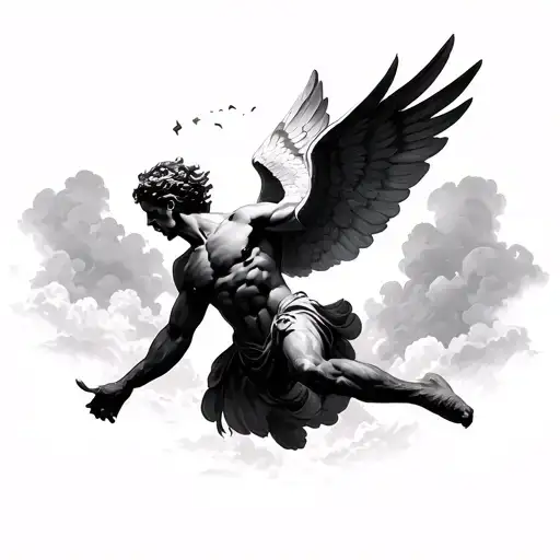 Icarus Falling From Sky