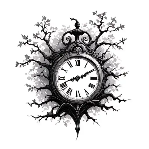 Clock And Tree Inside