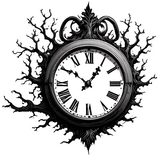 Clock And Tree Inside