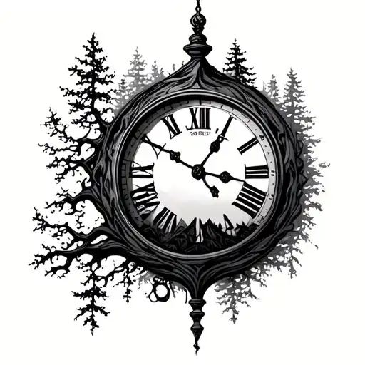 Clock And Tree Inside