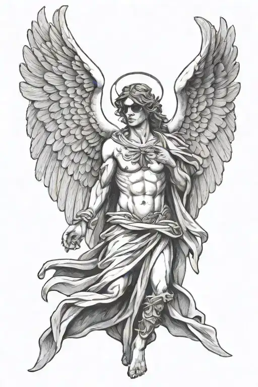 Christian Angel With Shades