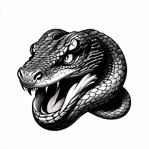 Traditional Snake Head