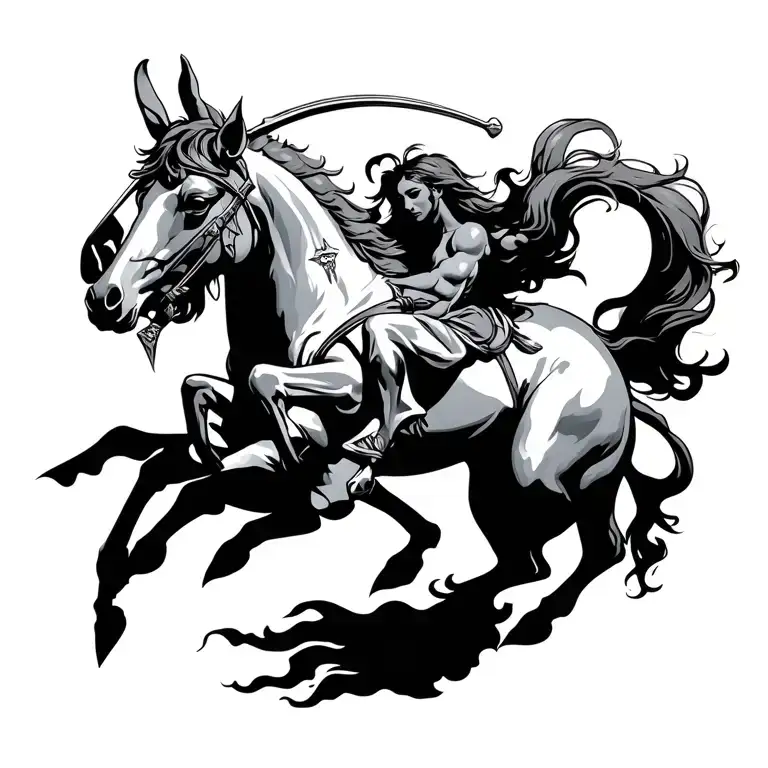 Sagittarius Centaur Bending