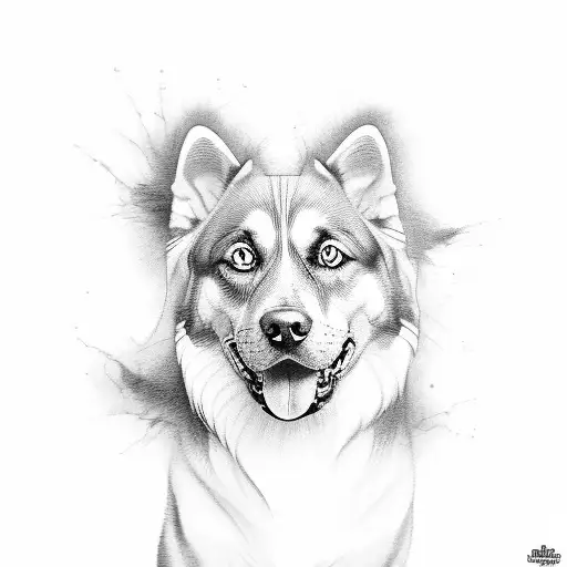 Dog American Stafford