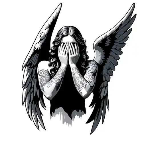 Angels With Tattoos See No Evil Speak No Evil Hear No Evil