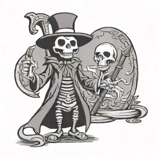 Mr Peanut As The Grim Reaper Holding A Scythe