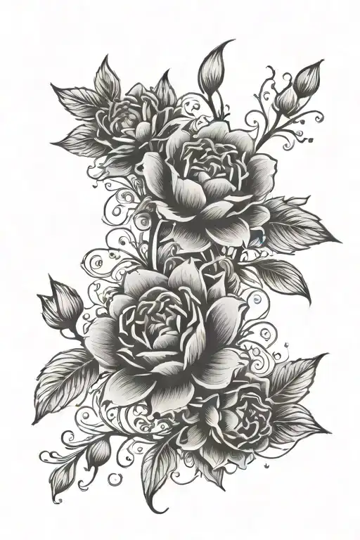 A Philosophical Quote About Spirituality Intertwined With A Delicate Spring Flower Design