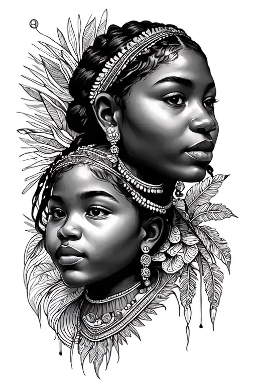 African Heritage And Lost Family Members Intertwined