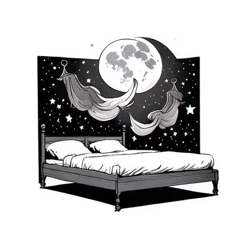 Five Beds And The Moon And The Stars