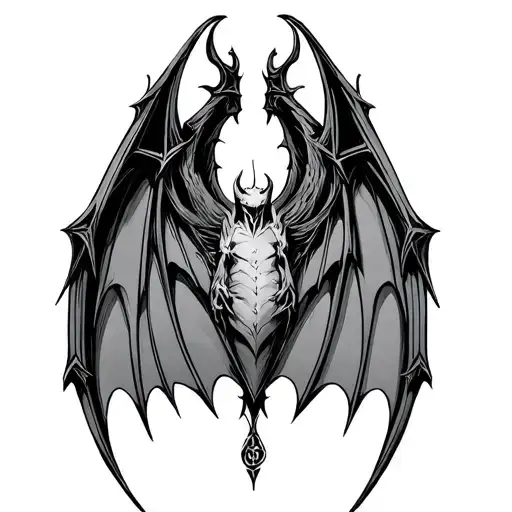 Gothic Architecture Bat Wing