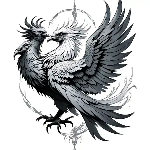 I Will Keep You Safe With A Rising Phoenix