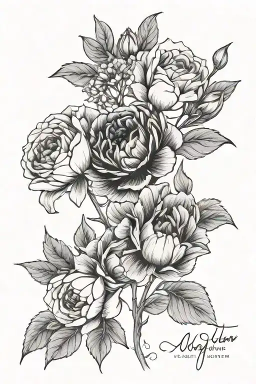 January February June August Birth Flowers