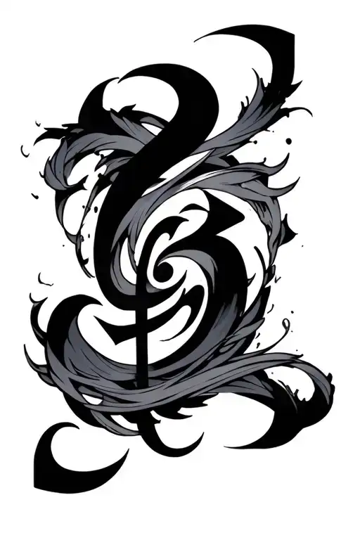 Anime Symbol Tatoo