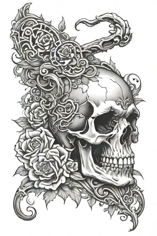 Skull Arm Sleeve