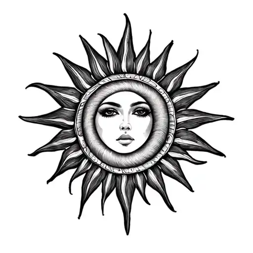 Spiral Sun Head Female Torso