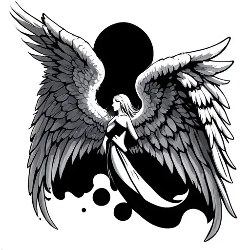 Angel Wings With Name