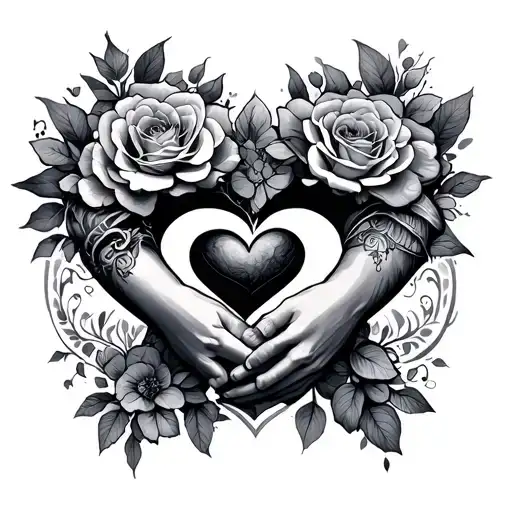 Eternal Love Husband Holding Hands