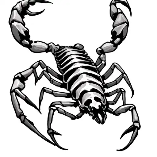 Scorpion Skeleton