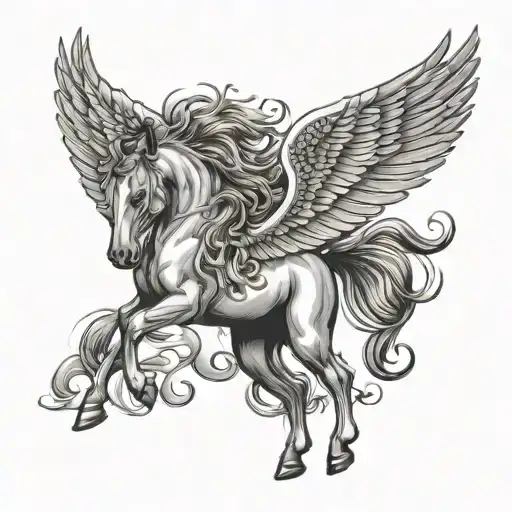 Pegasus Horse With Wings