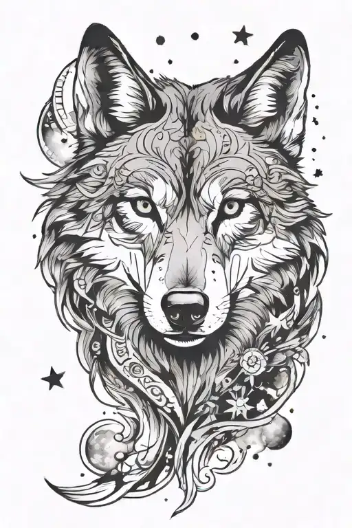 Wolf And Galaxy