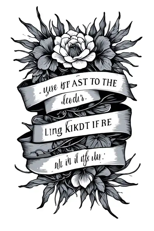 Bible Quote Surrounded