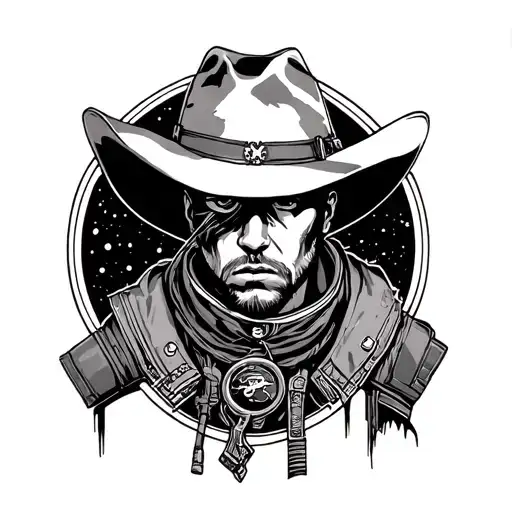 Space Cowboy Sad Lost